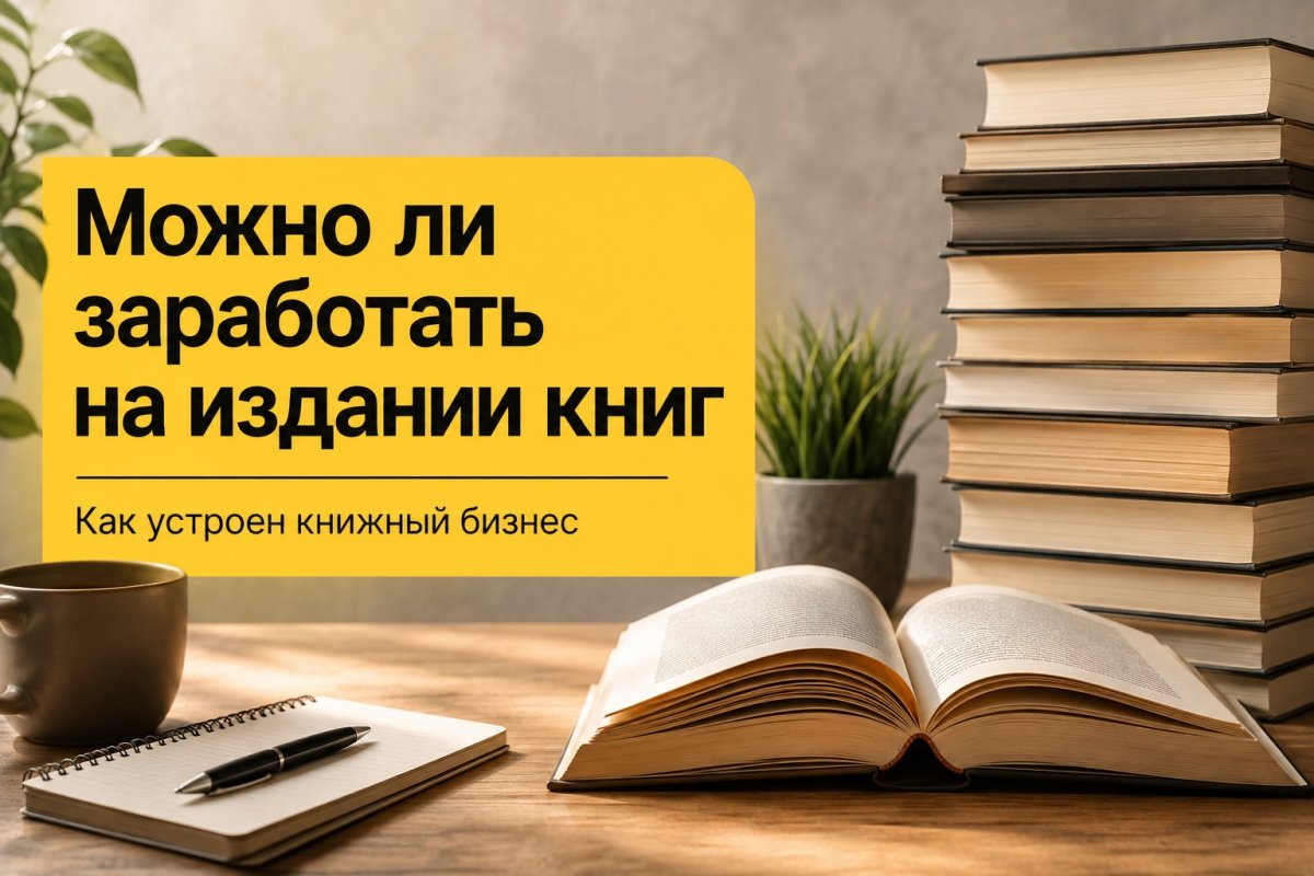 Можно ли заработать на издании книг: как устроен книжный бизнес