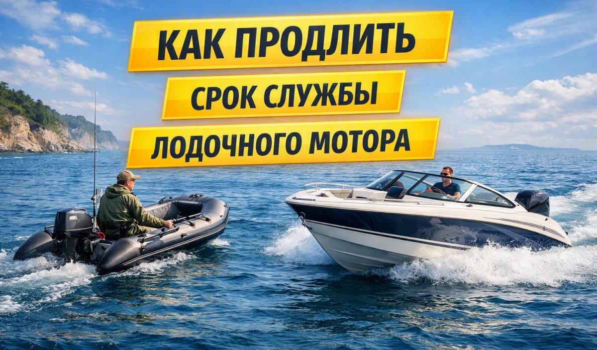 Как продлить срок службы лодочного мотора: правила эксплуатации и обслуживания