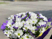 Букеты хризантем с доставкой от магазина цветов “Flowers Story” в Запорожье