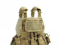Плитоноска тактическая с подсумками (койот) Воeнный разгрyзочный жилет, разгрузка