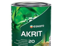 Акрилатная Особенно Прочная Интерьерная Краска Eskaro Akrit 20