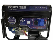 Бензинові генератори-электростанції электропуск Profi-Tec 8000GE