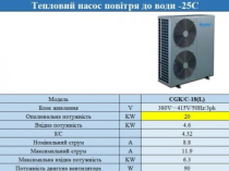 Тепловой насос 20кВт