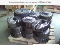 Ковши норийные, лента норийная, метиз норийный, нории