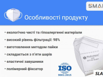 Респиратор Medicalspan FFP3 (KN95) пять слоев