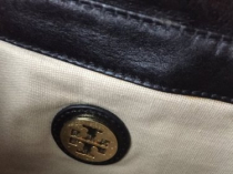 Клатч tory burch черный кожа сумка женская аксессуар оригинал кожаная бренд
