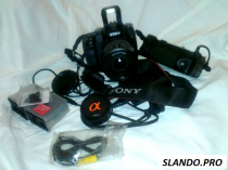 Цифровая зеркальная камера Sony dslr-A100