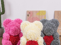 Мишка из роз "Teddy Bear" 40см