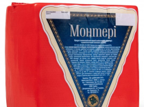 Продукт молоковмісний сирний напівтвердий Монтері,50%, з ароматизатором топленого молока