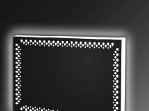 Купить прямоугольное зеркало с  LED подсветкой в Новосибирске