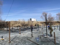 Винтовые сваи для мостиков, пирсов и причалов | Установка у воды в Челябинской области