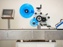 Автоматический этикетировщик ЭМ05.06 с вертикальной подачей 150 шт/мин