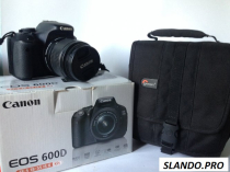 Зеркальный фотоаппарат CANON 600D