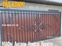 Металлоконструкции на заказ— заборы, ворота, навесы, козырьки под ключ