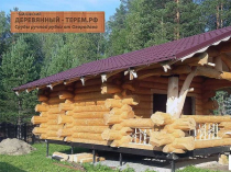 Срубы ручной рубки в Перми