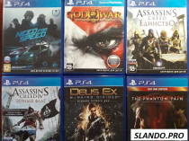 Продам диски PS 4 в идеале