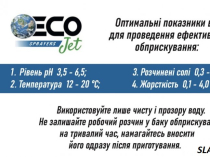 Розпилювачі до обприскувачів Ecojet, распылители для опрыскивателей Экоджет.