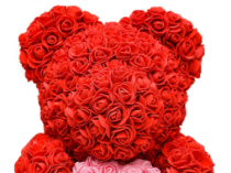 Мишка из роз "Teddy Bear" 40см